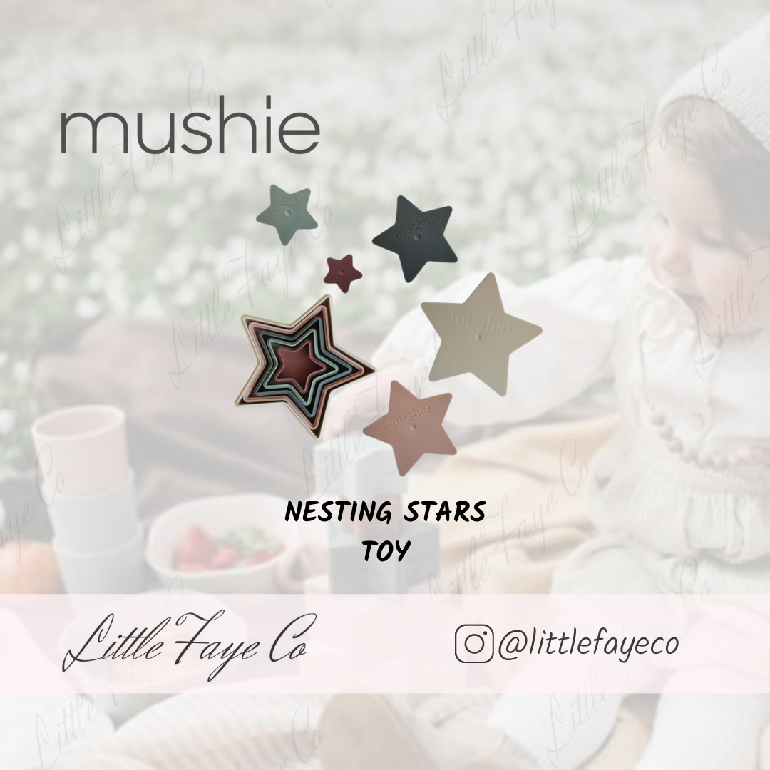 Mushie - Nesting Stars Toy
