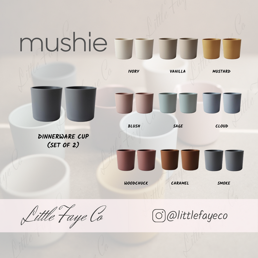 Mushie - Dinnerware Cups (Set of 2)