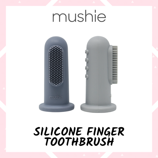 Mushie - Silicone Finger Toothbrush