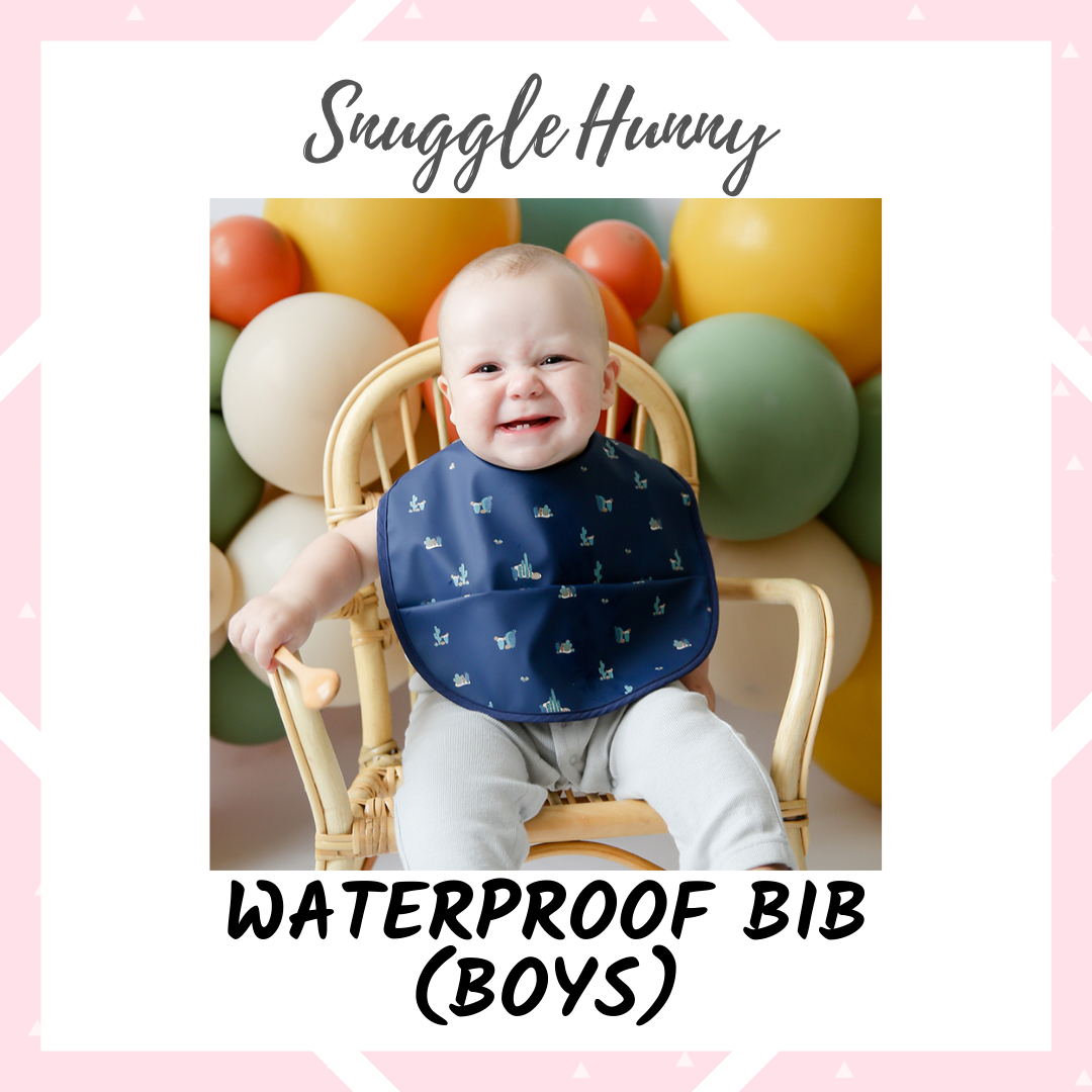 Snuggle Hunny - Waterproof Snuggle Bib (Boys)