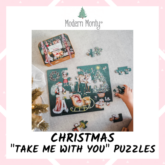Modern Monty - Christmas "Take Me With You" Puzzle