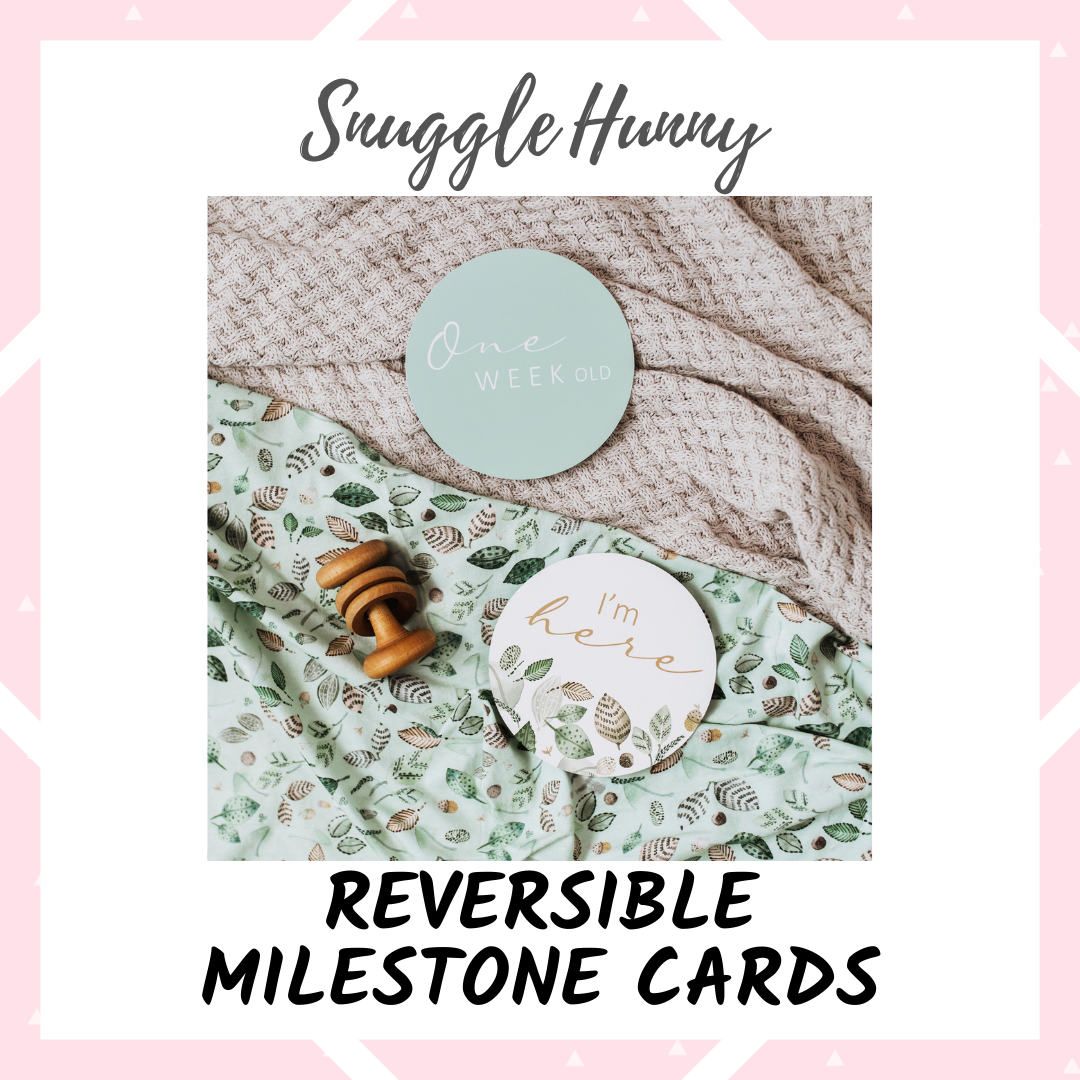 Snuggle Hunny - Reversible Milestone Cards