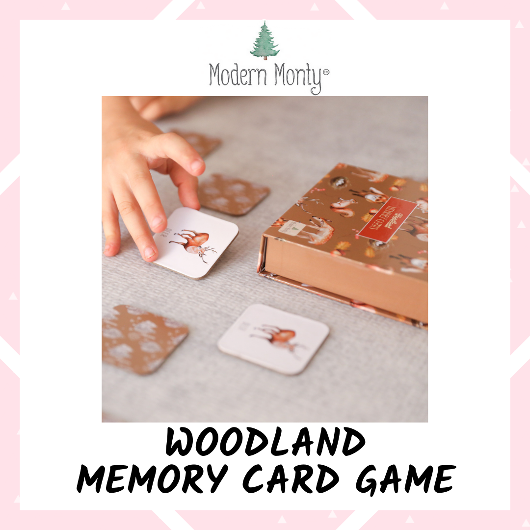 Modern Monty - Woodland Memory Card Game