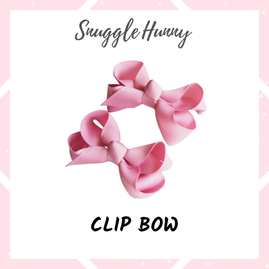 Snuggle Hunny - Clip Bow (Small Piggy Tail Pair)