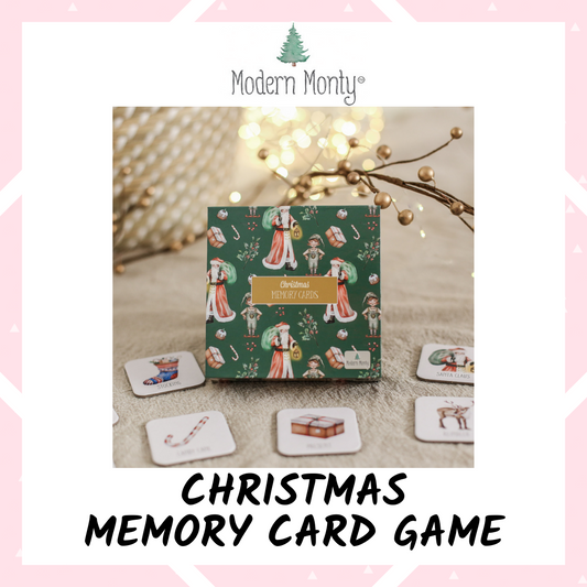 Modern Monty - Christmas Memory Card Game