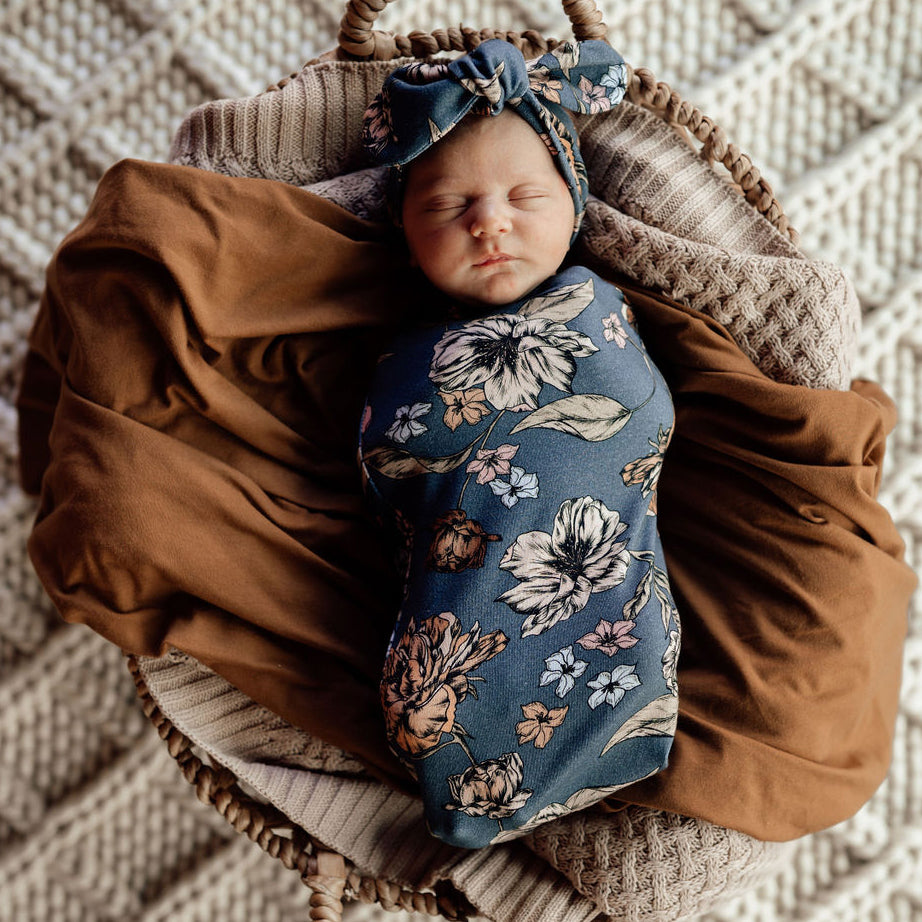 Snuggle swaddle and online beanie set