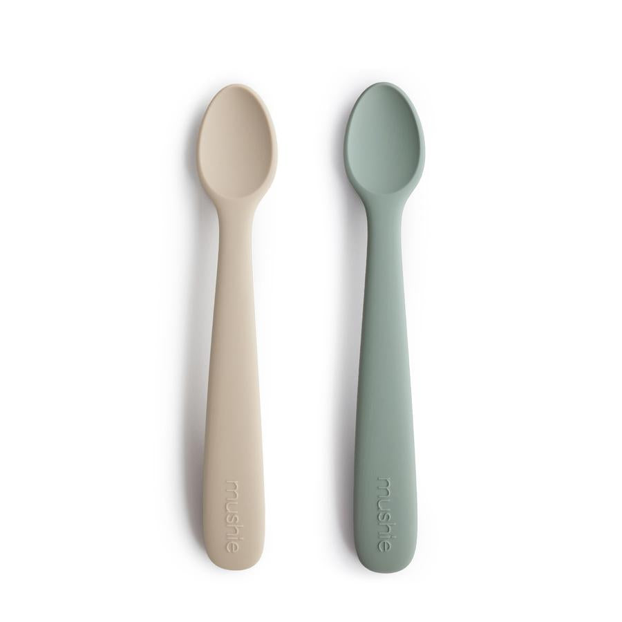 Mushie - Silicone Baby Spoon (Pack of 2)