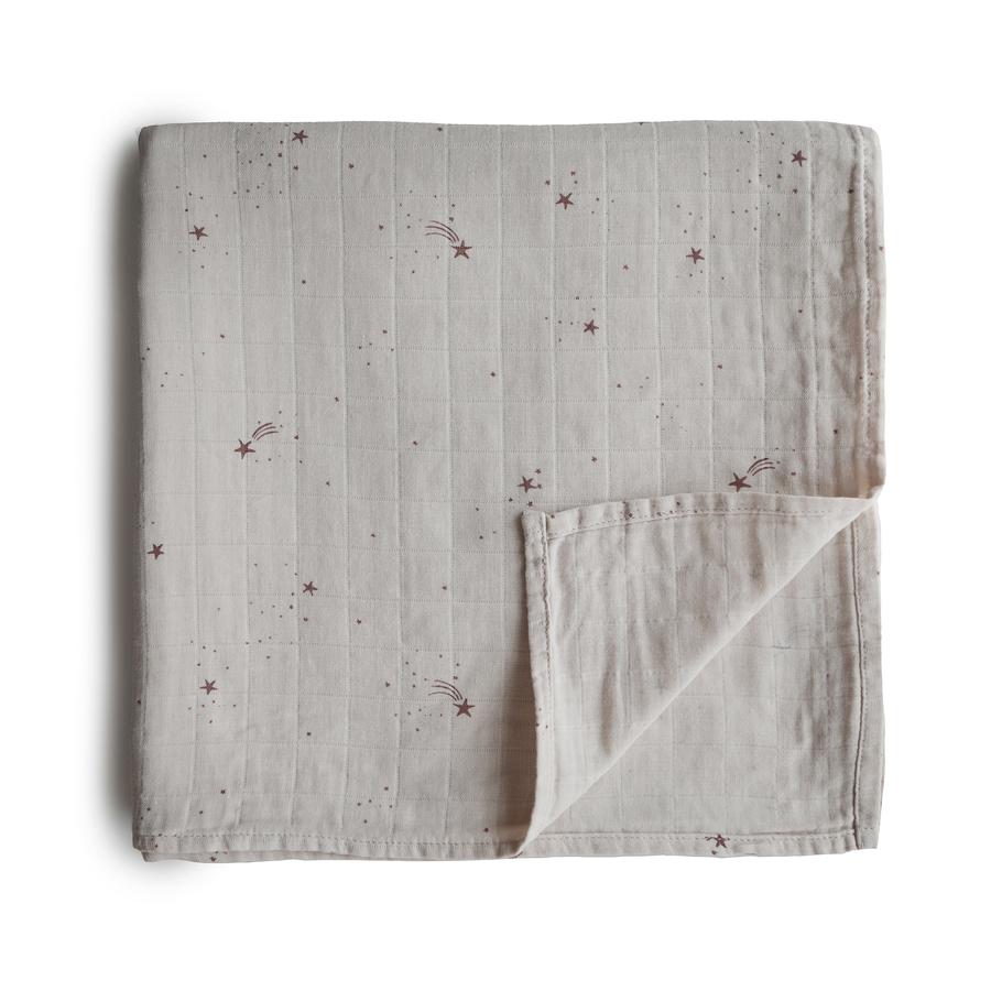 Mushie - Muslin Swaddle Blanket (Organic Cotton)