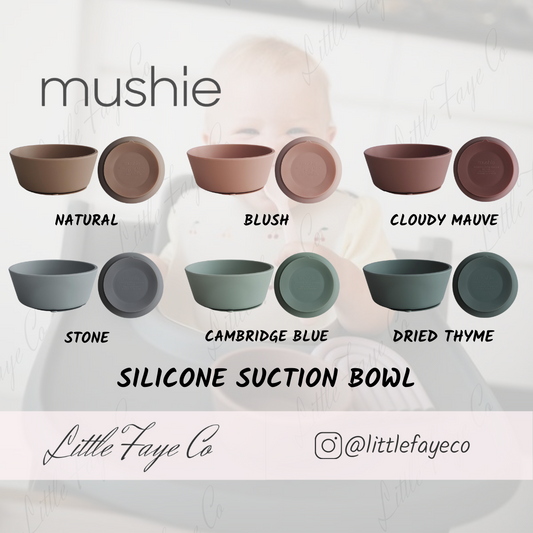 Mushie - Silicone Suction Bowl