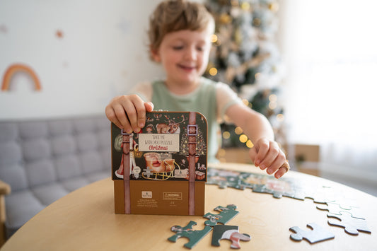 Modern Monty - Christmas "Take Me With You" Puzzle