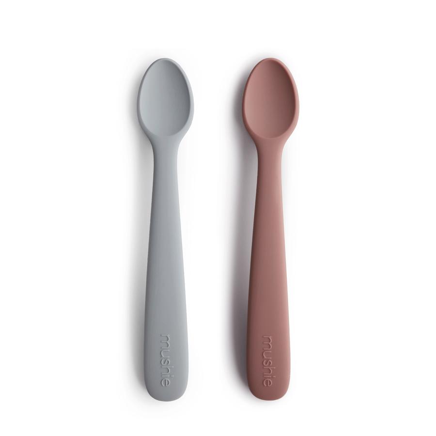 Mushie - Silicone Baby Spoon (Pack of 2)