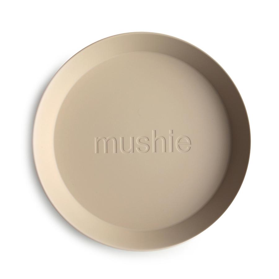 Mushie - Round Dinnerware Plates (Set of 2)